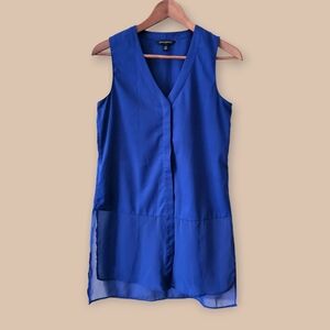 Banana Republic Royal Blue V-Neck Top XS